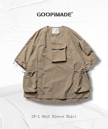GOOPiMADE | “ Functional “ DP-1 Half Sleeve Shirt “ - Khaki(トップス)