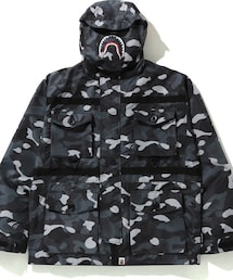 A BATHING APE | GRADATION CAMO SHARK MASK JACKET(ジャケット/アウター)