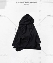 GOOPiMADE | G7-H3 “Mantle” Double-Layer Hoodie(トップス)