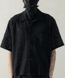 Professor.E | Professor.E｜Lace Shirt（Black) 25-RD-SSH-01(シャツ/ブラウス)