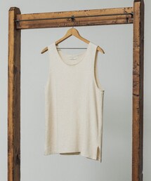 LIDNM | LINEN SLUB TANK TOP(タンクトップ)