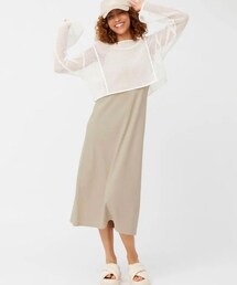 GU | メッシュセットワンピース(ワンピース/ドレス)