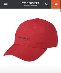 Carhartt | CARHARTT CANVAS SCRIPT CAP (キャップ)