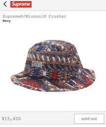 Supreme  | Supreme®/Missoni® Crusher(ハット)