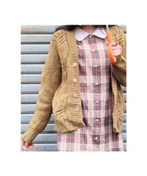 VINTAGE | CAMPUS/100％ VIRGIN WOOL(カーディガン/ボレロ)