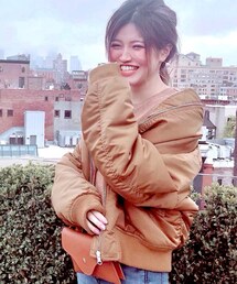 NYCの古着屋さんで買った | MA-1