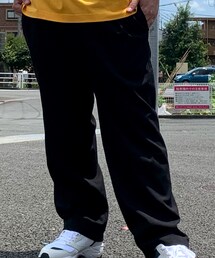 GU | ドライワイドテーパードイージーアンクルパンツ(スラックス)