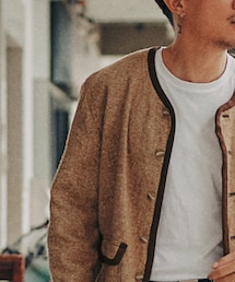 VINTAGE | ノーカラージャケット