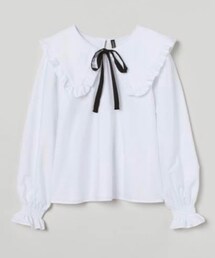 H&M | リボンディテールブラウス(シャツ/ブラウス)