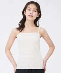 GU | ブラフィールリブチューブトップ(キャミソール)