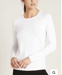 BOODY | ロングスリーブ ラウンドネック Ｔシャツ(Tシャツ/カットソー)