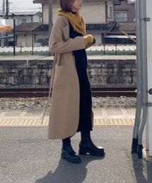 meirire | 「美人見え」 ロングコート　Mサイズ(ジャケット/アウター)