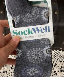 SockWell | BLOCKPRINT〈着圧ソックス〉(ソックス/靴下)