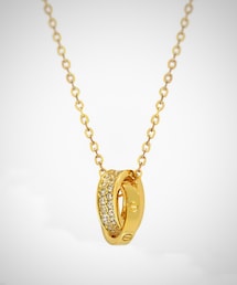 Pasurohu | ダブルリングネックレス(ネックレス)