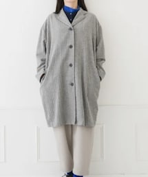 Crea delice | ヘリンボーンテーラードミドルコート(ジャケット/アウター)