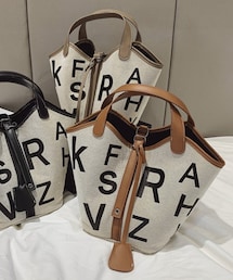 le sourire | canvas bucket bag(バッグ)