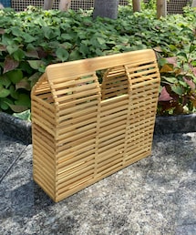 eco craft bag | かごバッグ