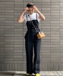 le sourire | wide pants jump suit(オールインワン・サロペット)