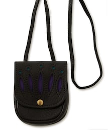 YUKETEN | YUKETEN Slash Pouch Black x Purple (バッグ)