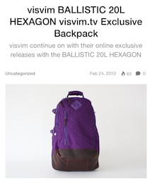 VISVIM | バックパック/リュック