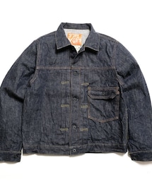 BURGUS PLUS | 71928-XX - Natural Indigo - 1st Type Denim Jacket (デニムジャケット)