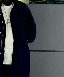 DESCENTE | ノーカラーコート