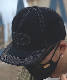 THE H.W. DOG & CO.  | TRUCKER CAP ブラックデニム 2020冬限定(キャップ)