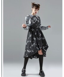 ARCANA ARCHIVE | Flower Balloon Retro Classical One-piece
share on social(ワンピース/ドレス)