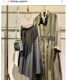 melange sapporo | ステンカラーコート