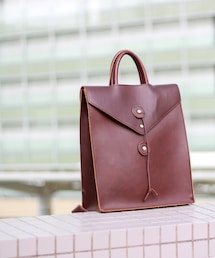 T.T INTER NATIONAL | Fレザー3WAYバッグ(バックパック/リュック)