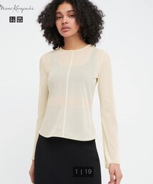 UNIQLO | シアークルーネックTシャツ(トップス)
