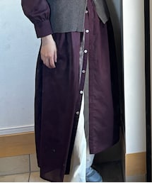 NANO universe | シャツワンピース