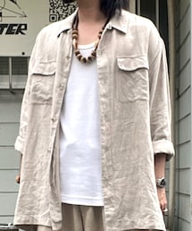 linen shirt | シャツ/ブラウス