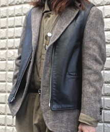 leather vest | ベスト