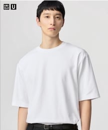 UNIQLO | エアリズムコットンオーバーサイズＴシャツ(Tシャツ/カットソー)