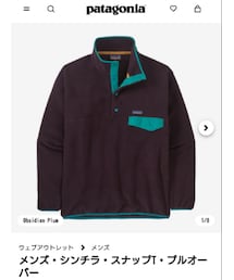 patagonia | Patagonia シンチラ スナップT Mサイズ(トップス)