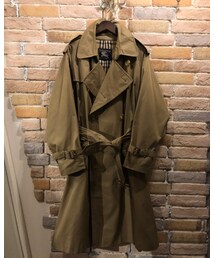 BURBERRY | Burberry vintage 一枚袖　トレンチコート　バーバリー サイズ:50
身幅:60㎝ 肩幅:ラグラン 裄丈:86㎝ 袖丈(脇下から):53.5㎝ 着丈:110㎝ (トレンチコート)