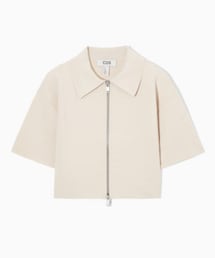COS | クロップドニットジャケット ¥13500 S(ジャケット/アウター)
