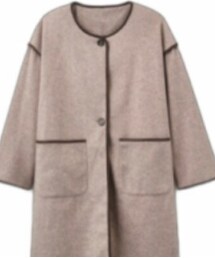 しまむら | ノーカラーコート