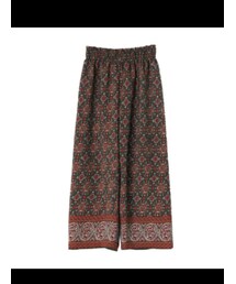 coca（coca） | ヴィンテージポリエスニック柄パンツ short(その他パンツ)