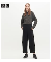 UNIQLO | ジャージーカーブガウチョパンツ Sサイズ(その他パンツ)