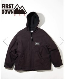 FIRST DOWN | FIRST DOWN

別注 DUCK HOODED JKT　Sサイズ(ジャケット/アウター)