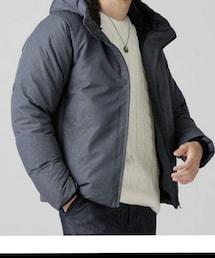 NANO universe | 河田フェザー撥水フードダウンジャケット(ダウンジャケット/コート)