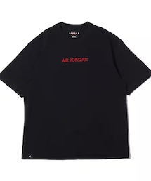 NIKE | NIKE DM6100-010 JORDAN BRAND AS M J AIR JDN TEE BLACK/GYM RED 22SP-S(Tシャツ/カットソー)