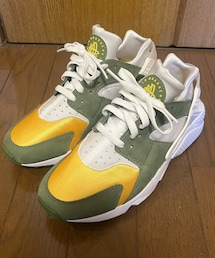 NIKE | Stussy × Nike Air Huarache "Dark Olive"(スニーカー)