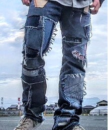 古着リメイク | デニムパンツ