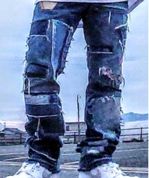 古着リメイク | デニムパンツ