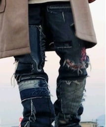 古着リメイク | デニムパンツ