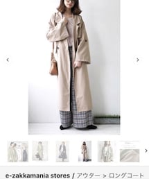 no brand | おさがり(トレンチコート)