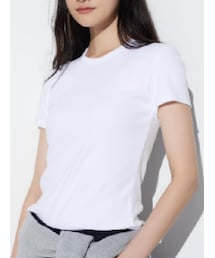 UNIQLO | ソフトリブクルーネックTシャツ(Tシャツ/カットソー)
